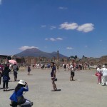 Pompeii – Forum met de Vesuvius op de achtergrond